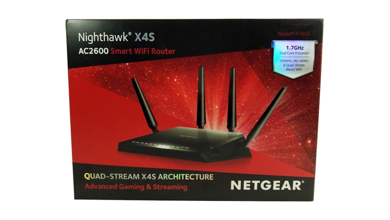 Netgear Nighthawk X4S (R7800) AC2600 MU-MIMO 160MHz Router Review