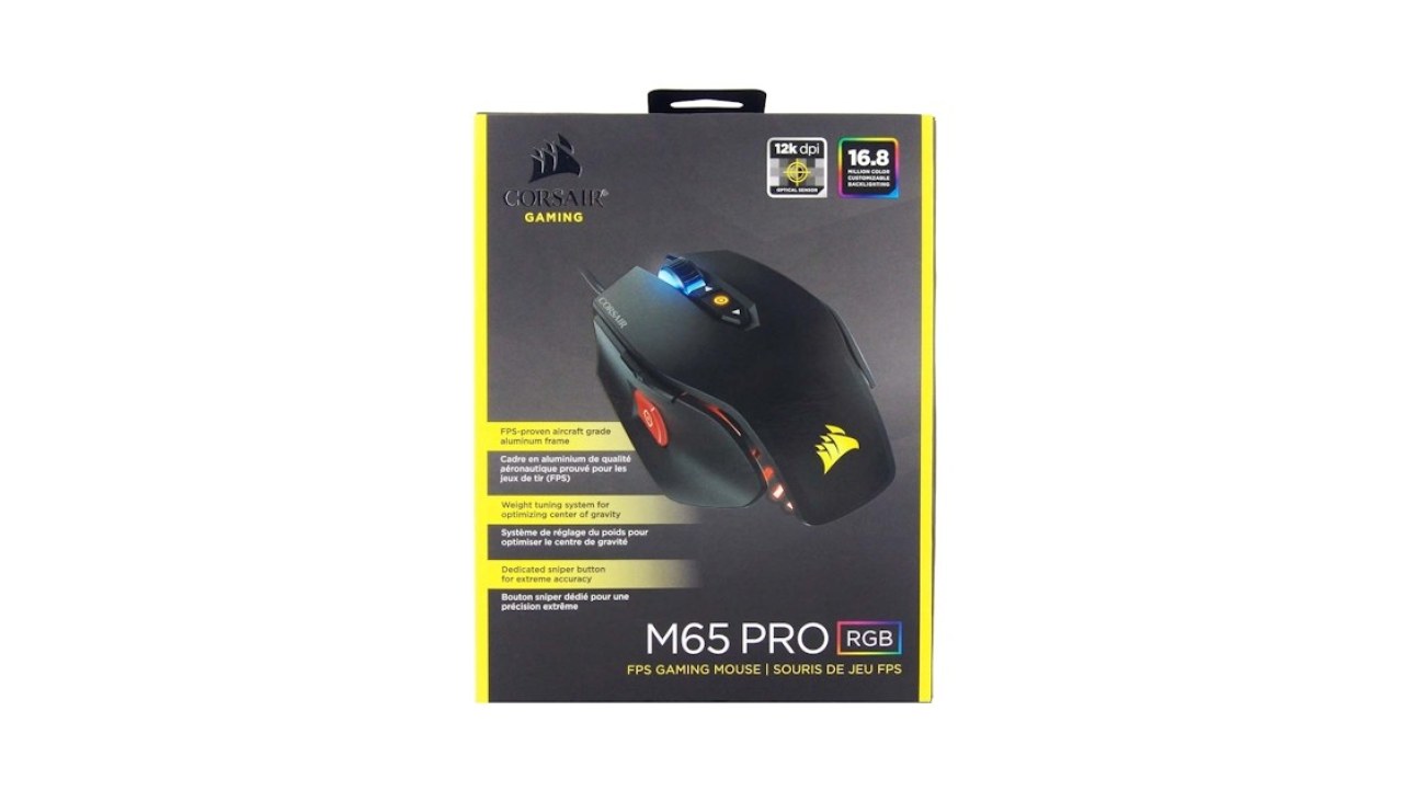 Corsair M65 Pro RGB FPS Optical Gaming Mouse Review