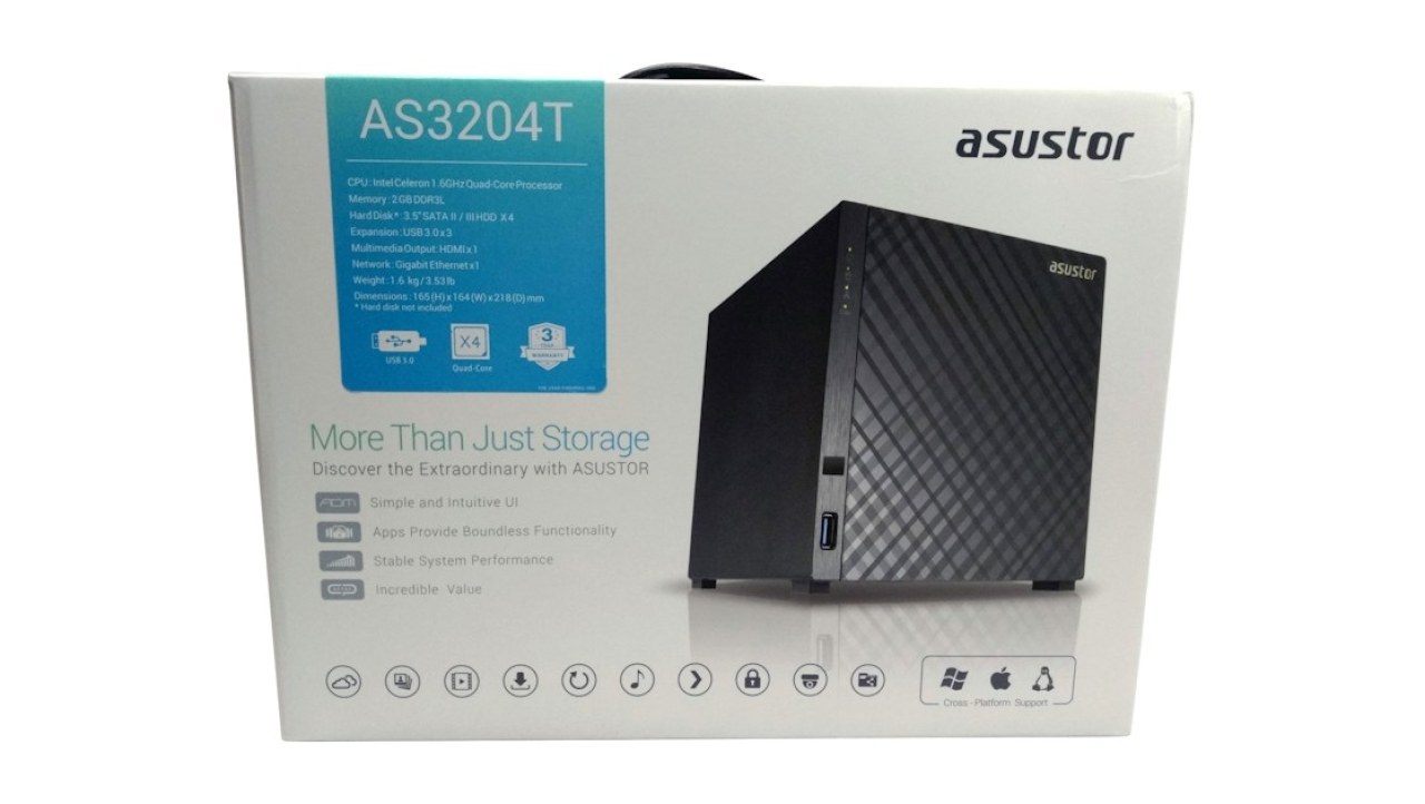 ASUSTOR AS3204T Four-Bay Consumer NAS Review