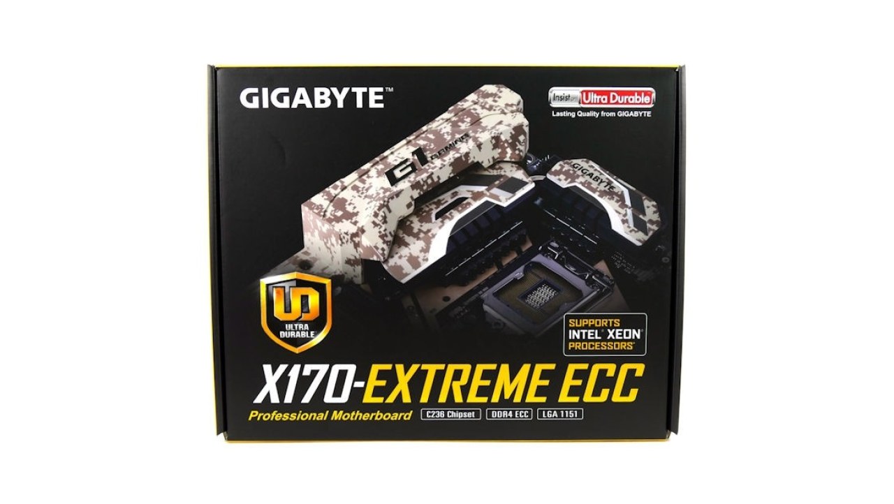 GIGABYTE X170-Extreme ECC (Intel C236) Motherboard Review