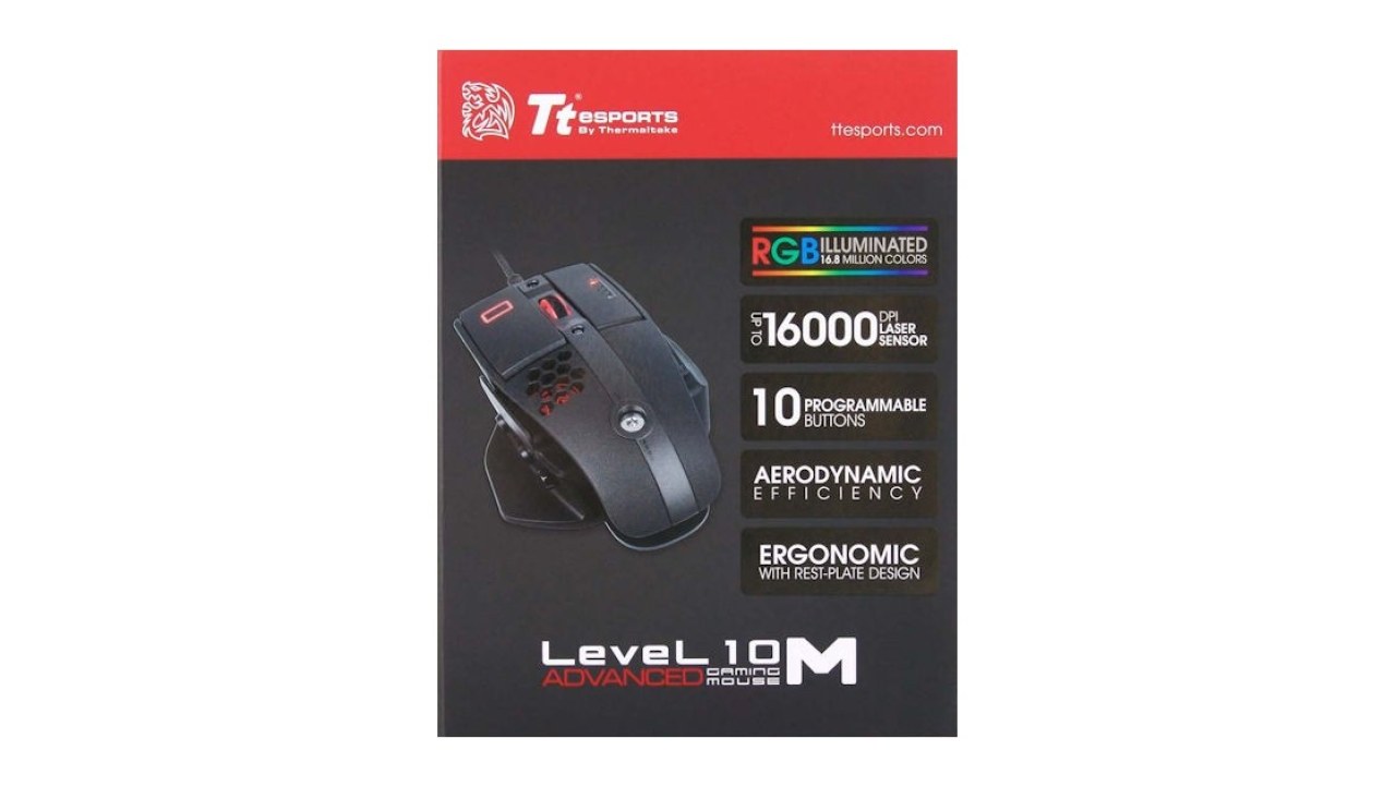 Tt eSPORTS Level 10 M Advanced Gaming Mouse Review