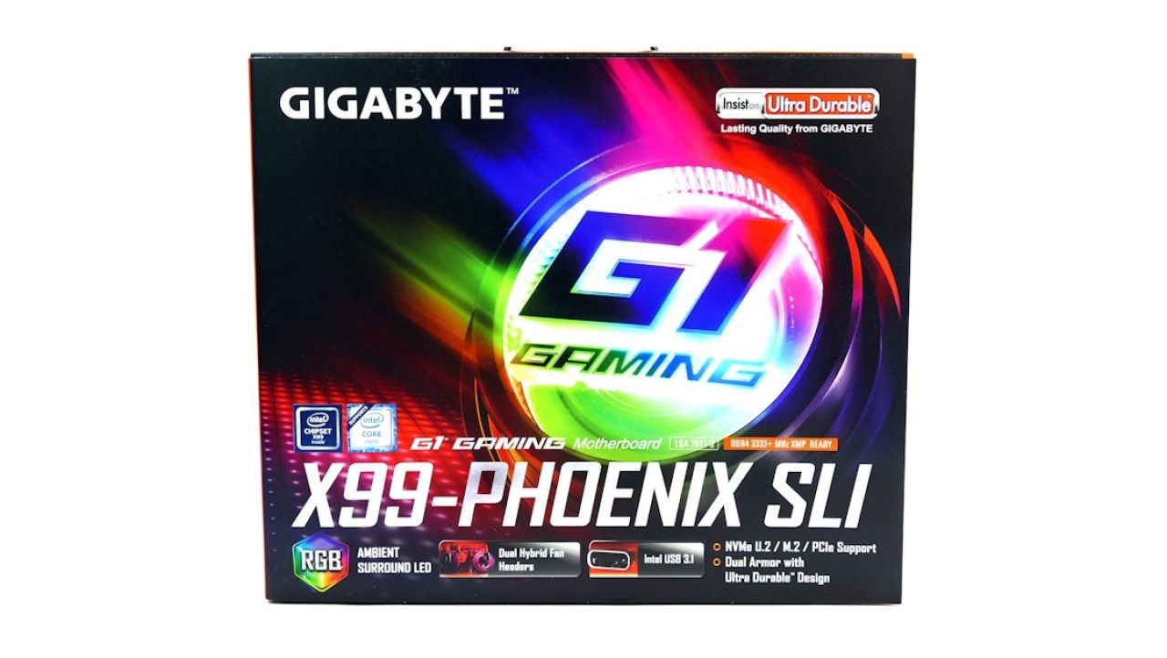 GIGABYTE X99-Phoenix SLI (Intel X99) Motherboard Review