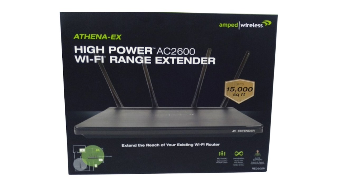 Amped Wireless Athena-EX AC2600 Wi-Fi Range Extender Review