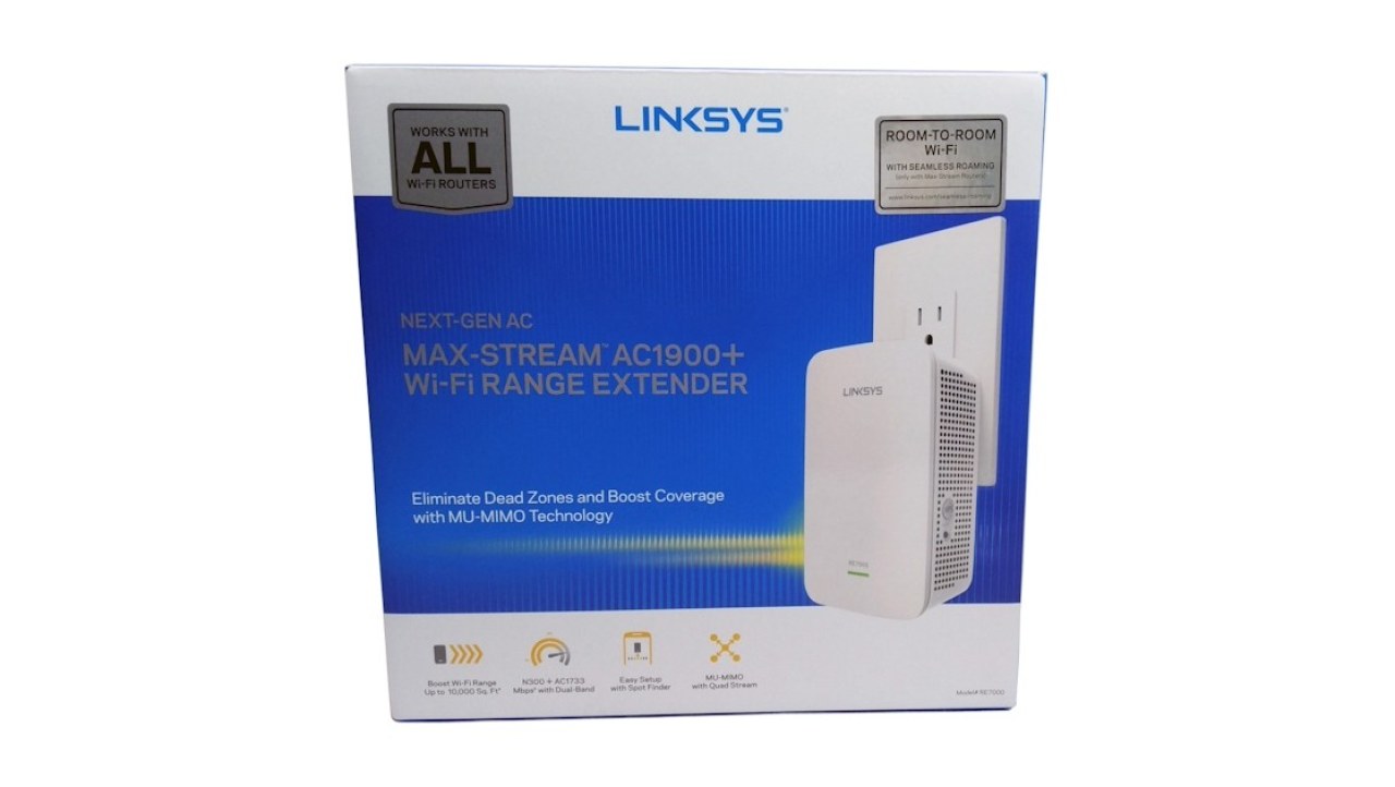 Linksys Max-Stream RE7000 AC1900+ Wireless Extender Review