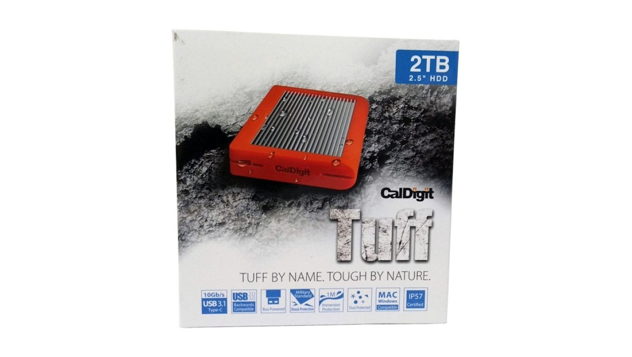 CalDigit Tuff 2TB USB 3.1 Type-C External HDD Review