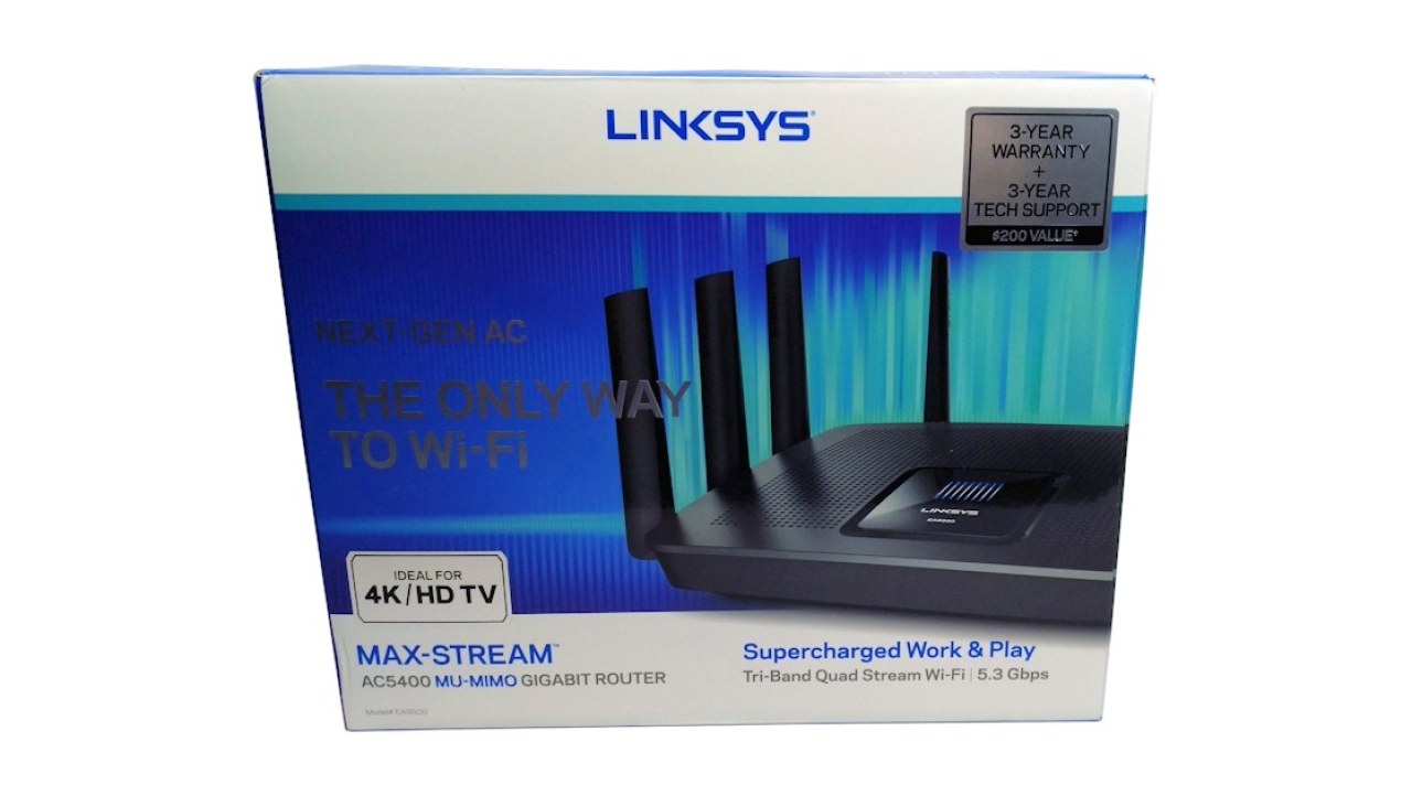 Linksys EA9500 MAX-STREAM AC5400 Wireless Router Review