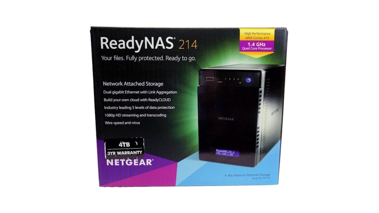 Netgear ReadyNAS 214 Four-Bay Consumer NAS Review