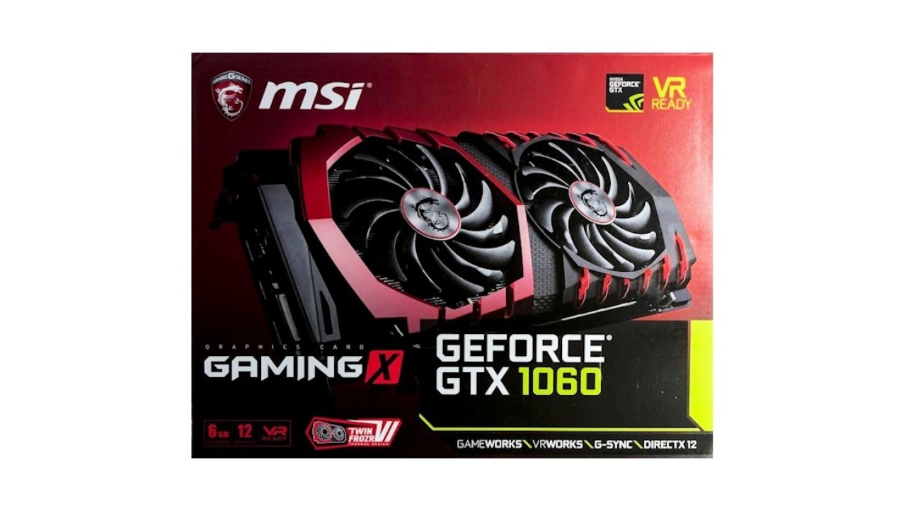 MSI GeForce GTX 1060 Gaming X 6G Graphics Card Review