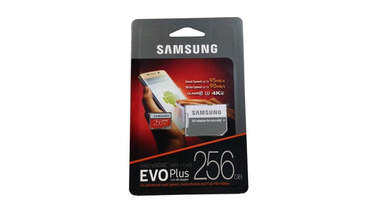 Samsung EVO+ 256GB microSDXC Memory Card Review