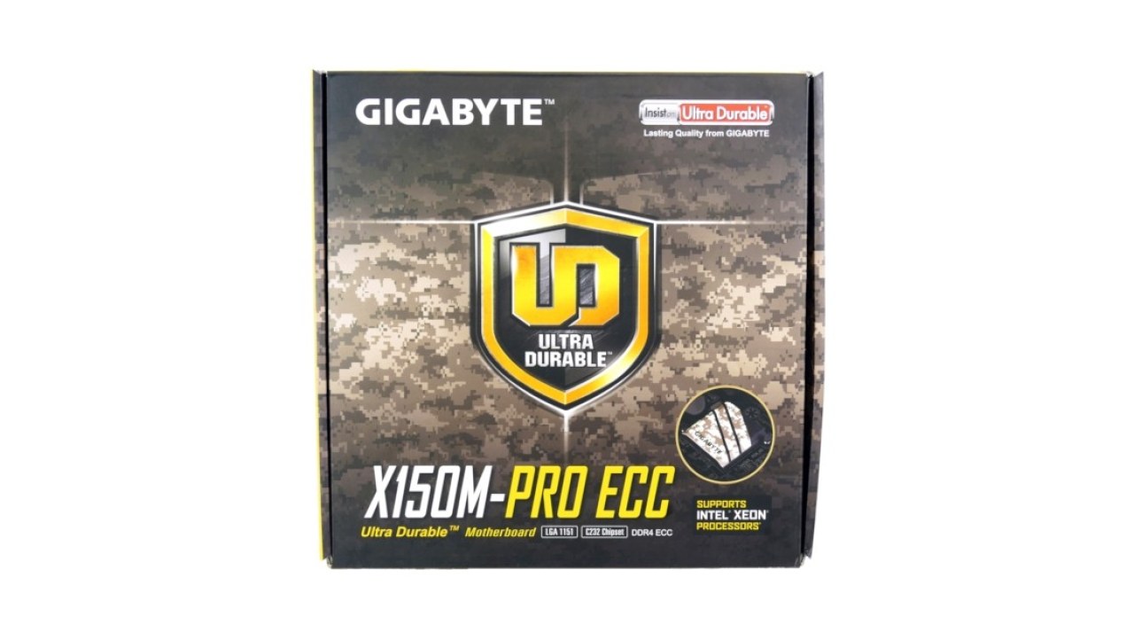GIGABYTE X150M-PRO ECC Xeon Motherboard Review