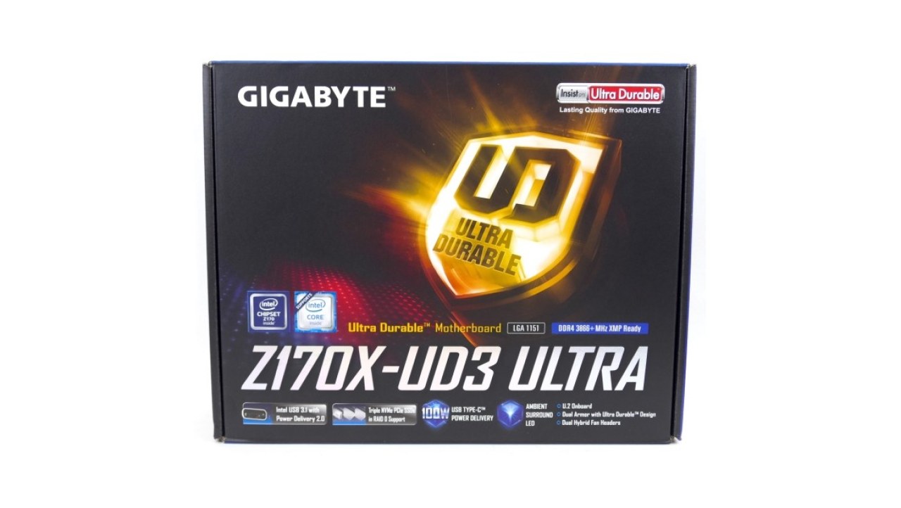 GIGABYTE Z170X-UD3 Ultra Motherboard Review