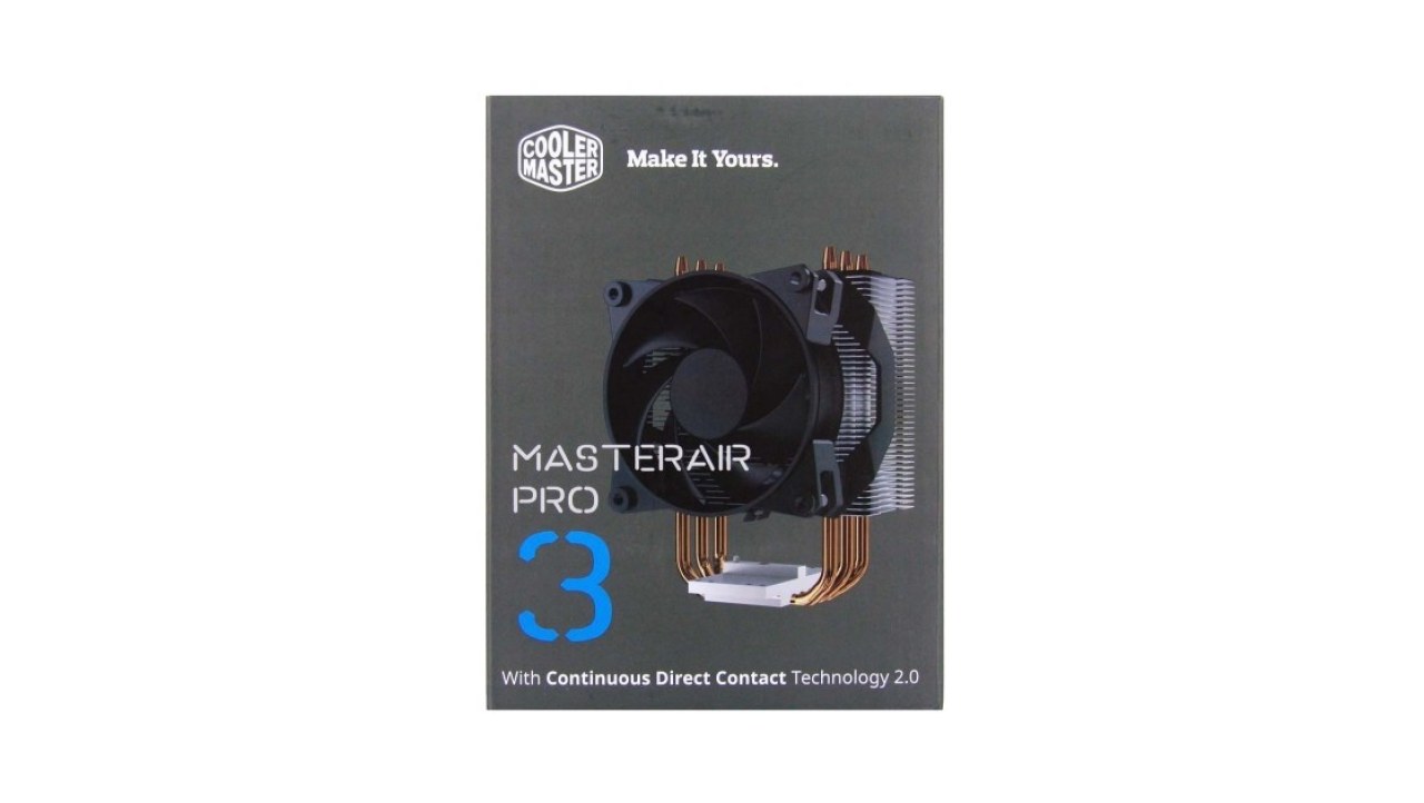 Cooler Master MASTERAIR PRO 3 CPU Cooler Review
