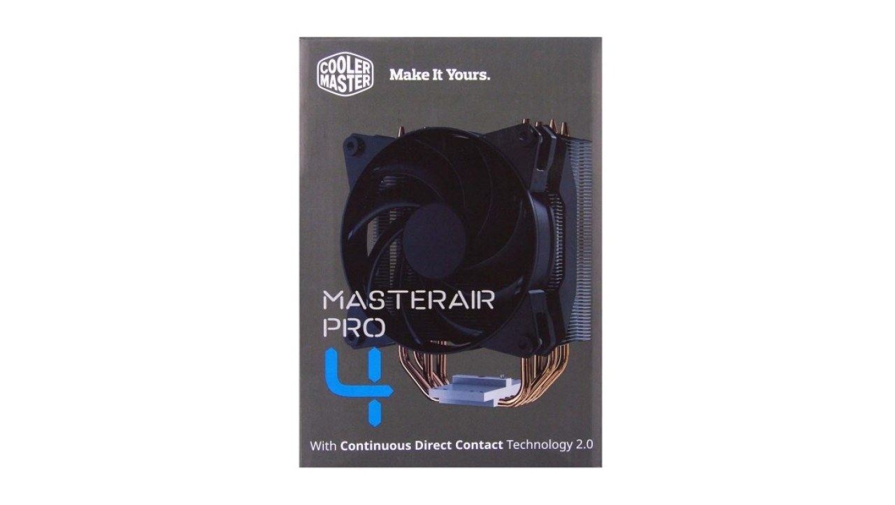 Cooler Master MASTERAIR PRO 4 CPU Cooler Review