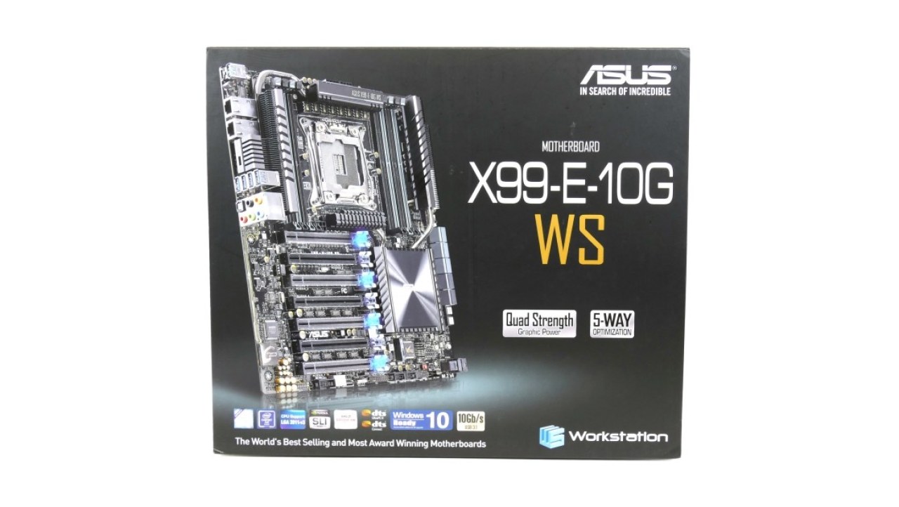 ASUS X99-E-10G WS Workstation Motherboard Review