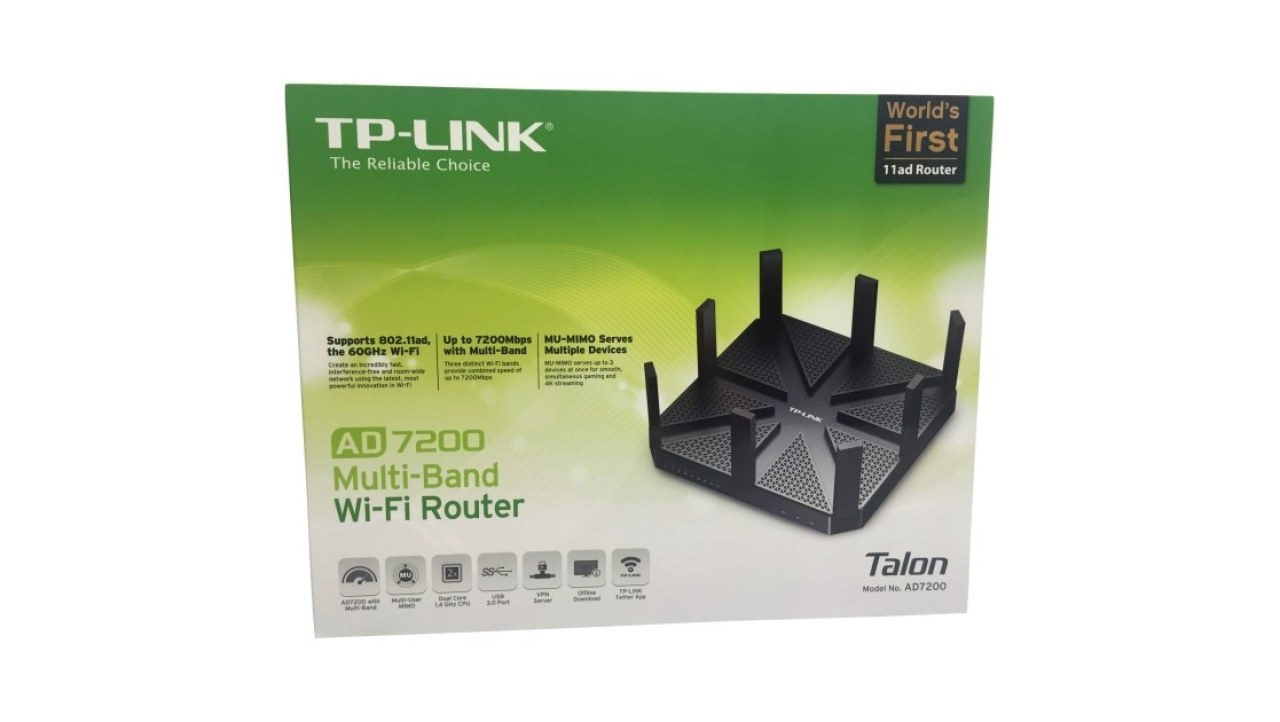 TP-Link Talon AD7200 802.11ad Wireless Router Review