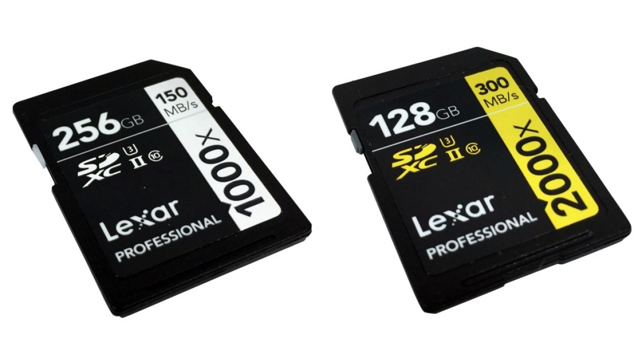 Lexar Professional 128GB & 256GB UHS-II SD Cards Review