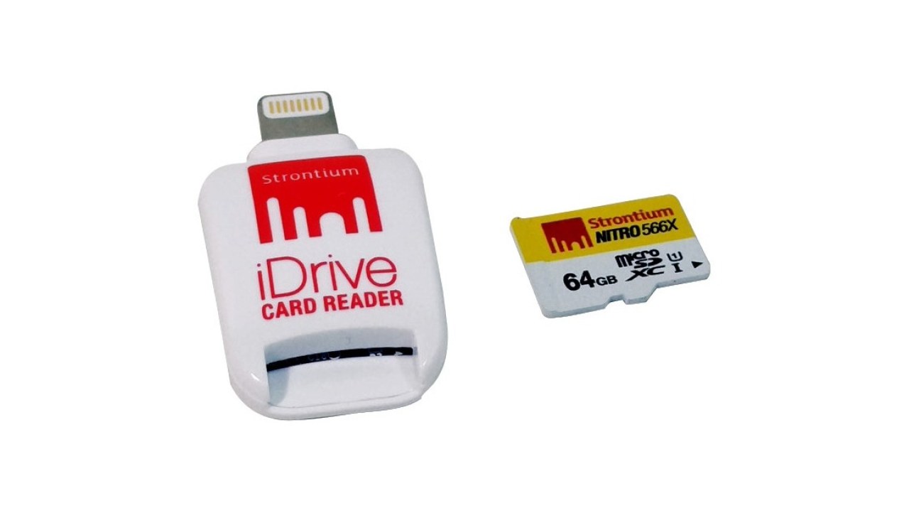 Strontium iDrive Nitro Lightning 64GB Card Reader Review