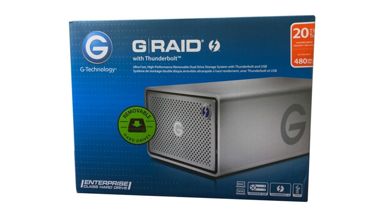 G-Technology G-RAID 20TB Thunderbolt 2 Device Review