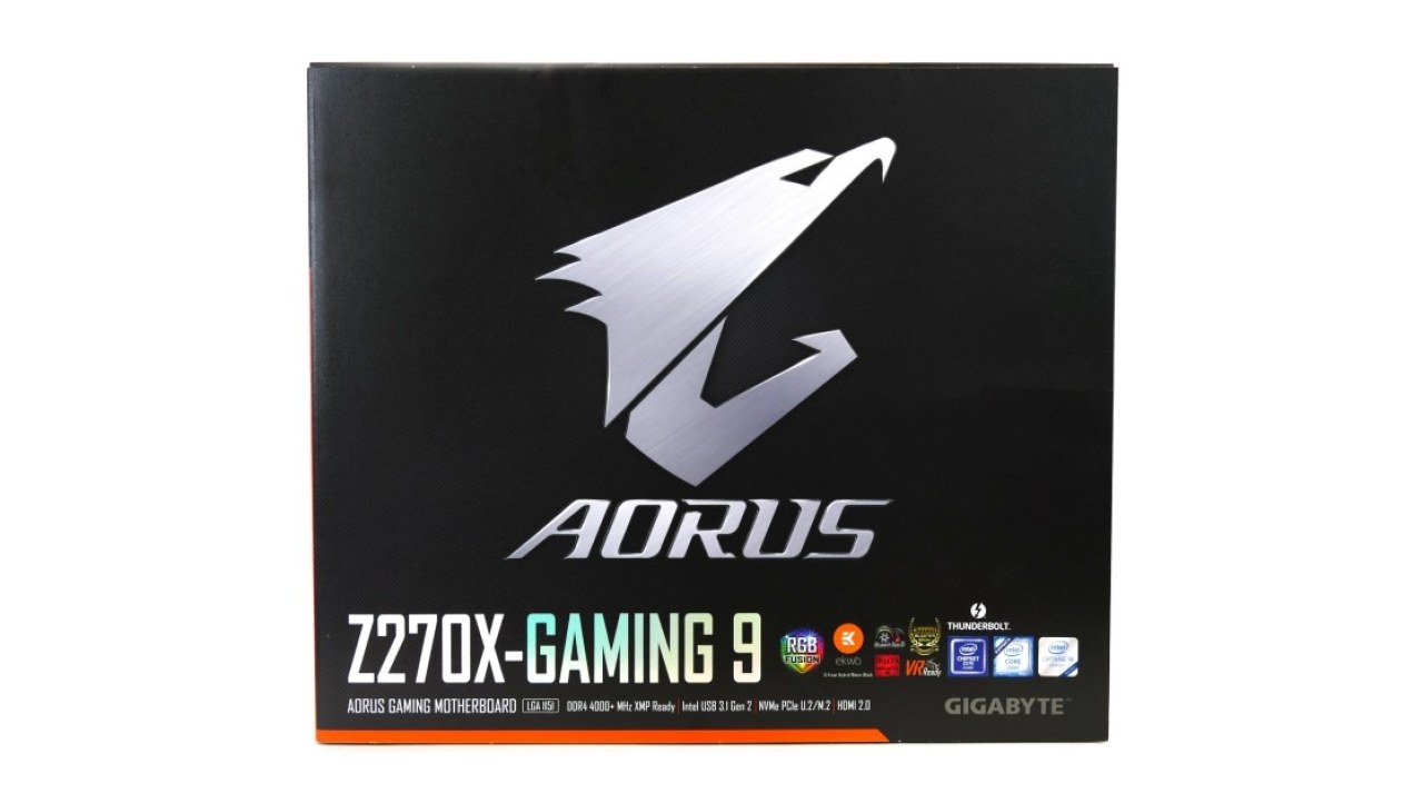 AORUS Z270X-Gaming 9 Motherboard Review