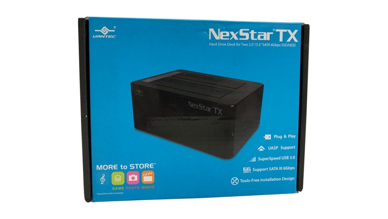 Vantec NexStar TX Enclosure and Dual-Bay Dock Review