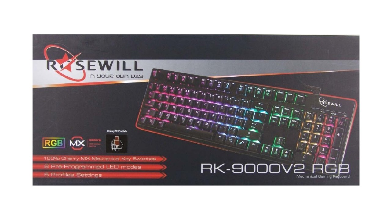 Rosewill RK-9000V2 RGB Mechanical Gaming Keyboard Review