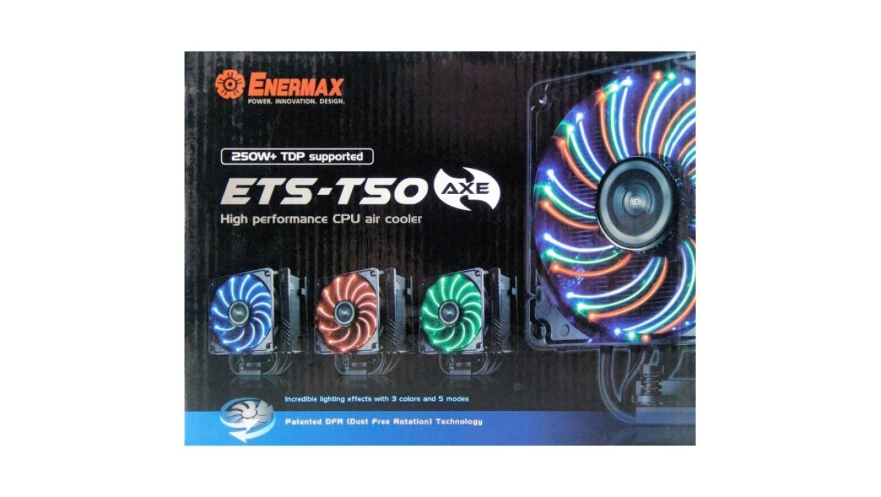 Enermax ETS-T50 AXE CPU Cooler Review