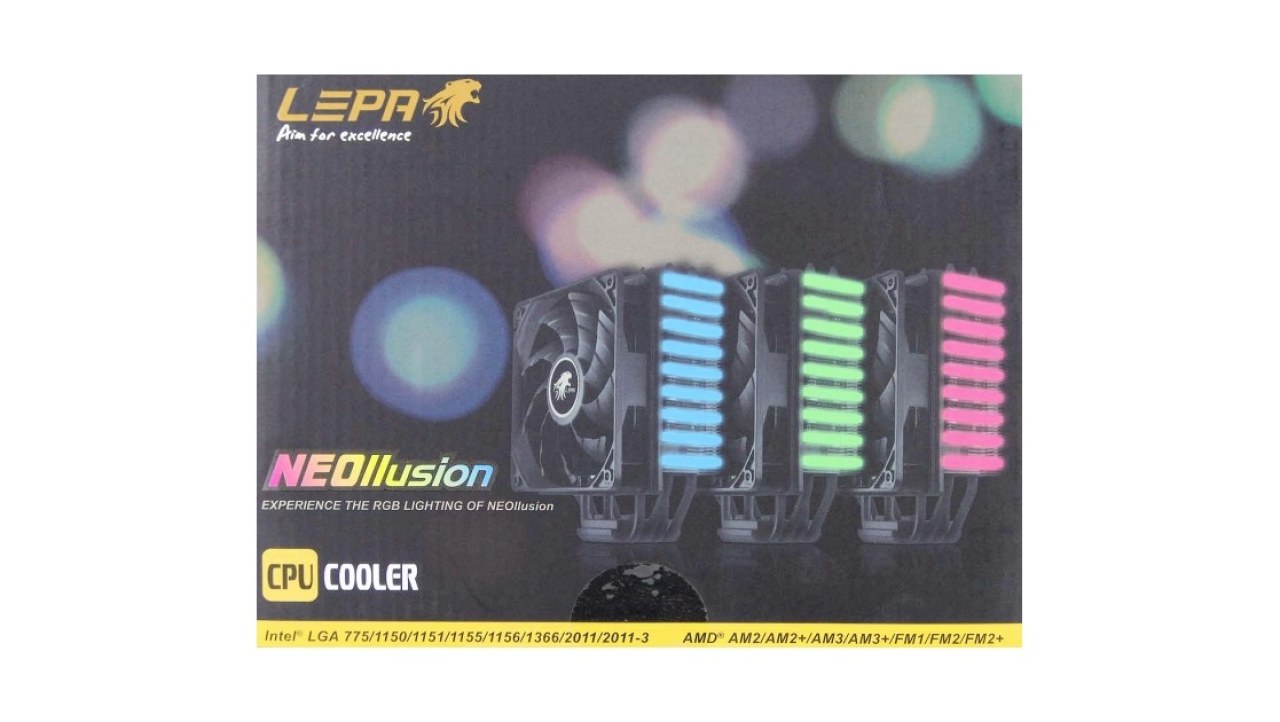 LEPA NEOllusion CPU Cooler Review