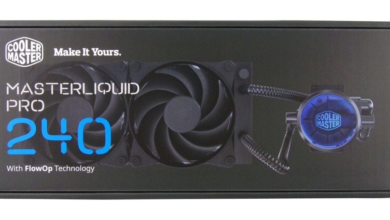 Cooler Master MasterLiquid Pro 240 CPU Cooler Review
