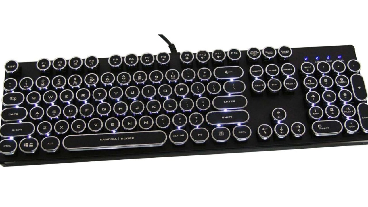 Nanoxia Ncore Retro Aluminum Mechanical Keyboard Review
