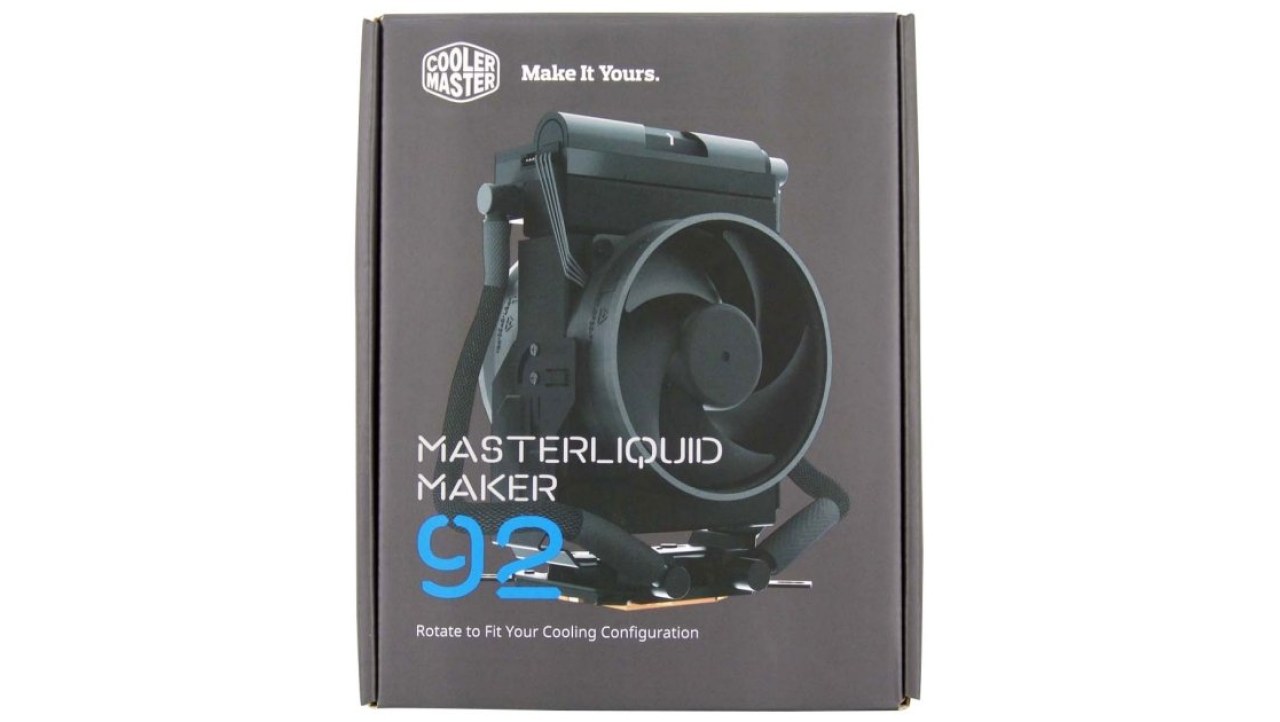 Cooler Master MasterLiquid MAKER 92 CPU Cooler Review