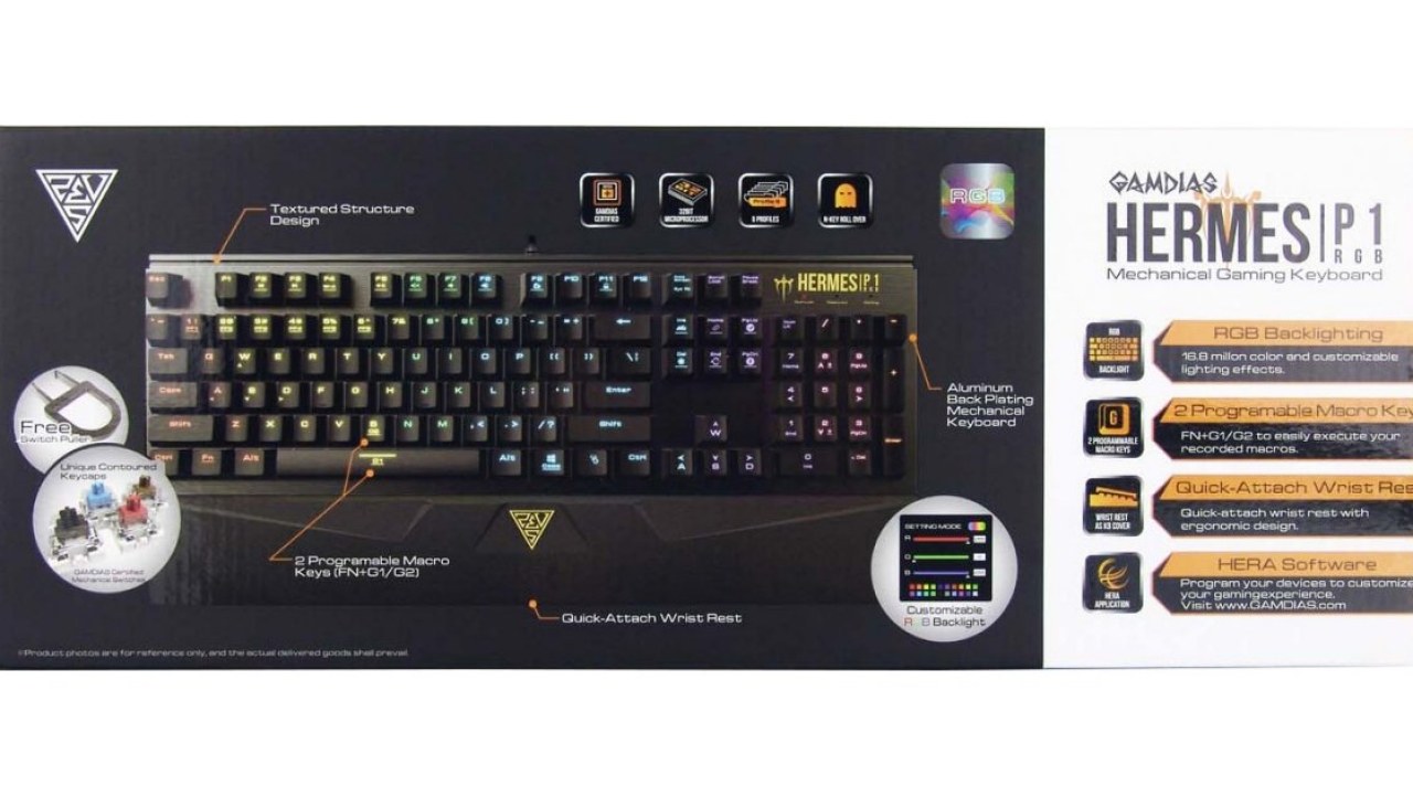 Gamdias Hermes P1 RGB Mechanical Gaming Keyboard Review