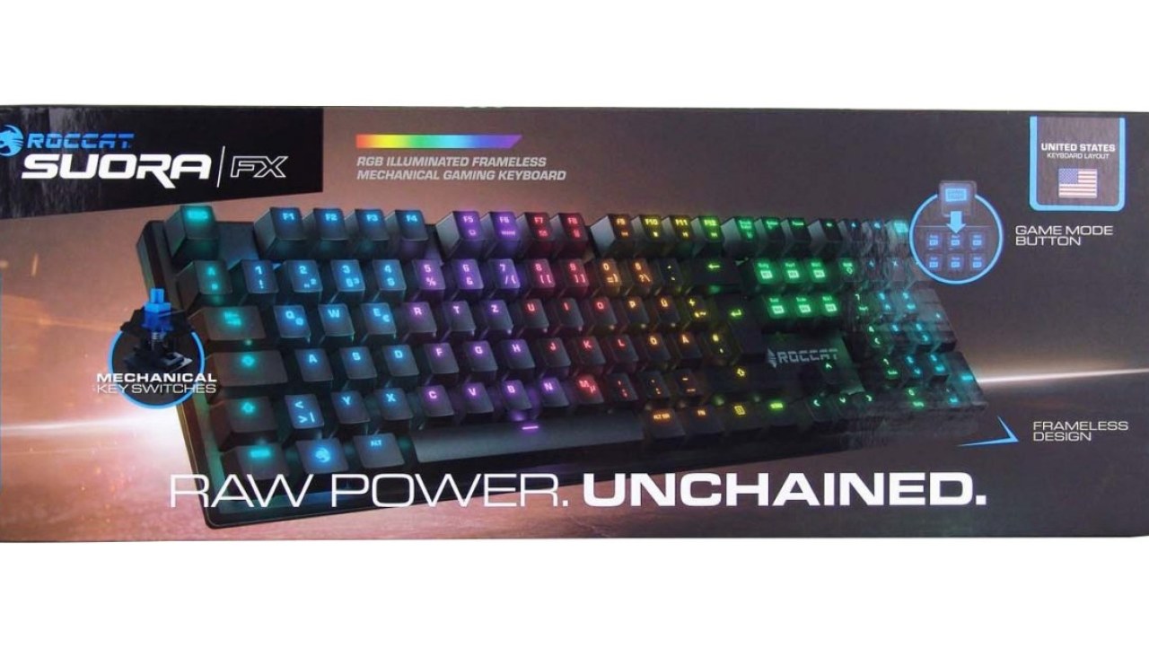 ROCCAT SUORA FX Mechanical Gaming Keyboard Review