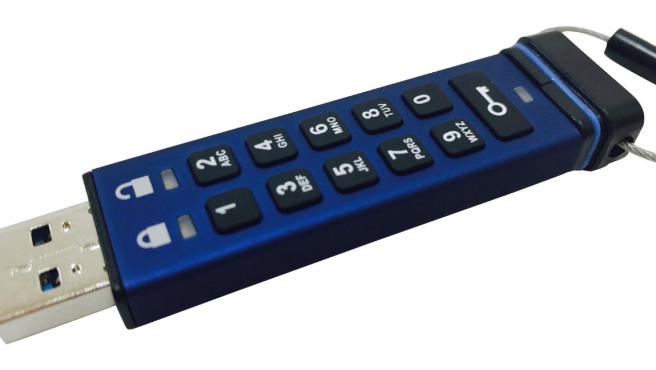 iStorage datAshur Pro 8GB Encrypted Flash Drive Review