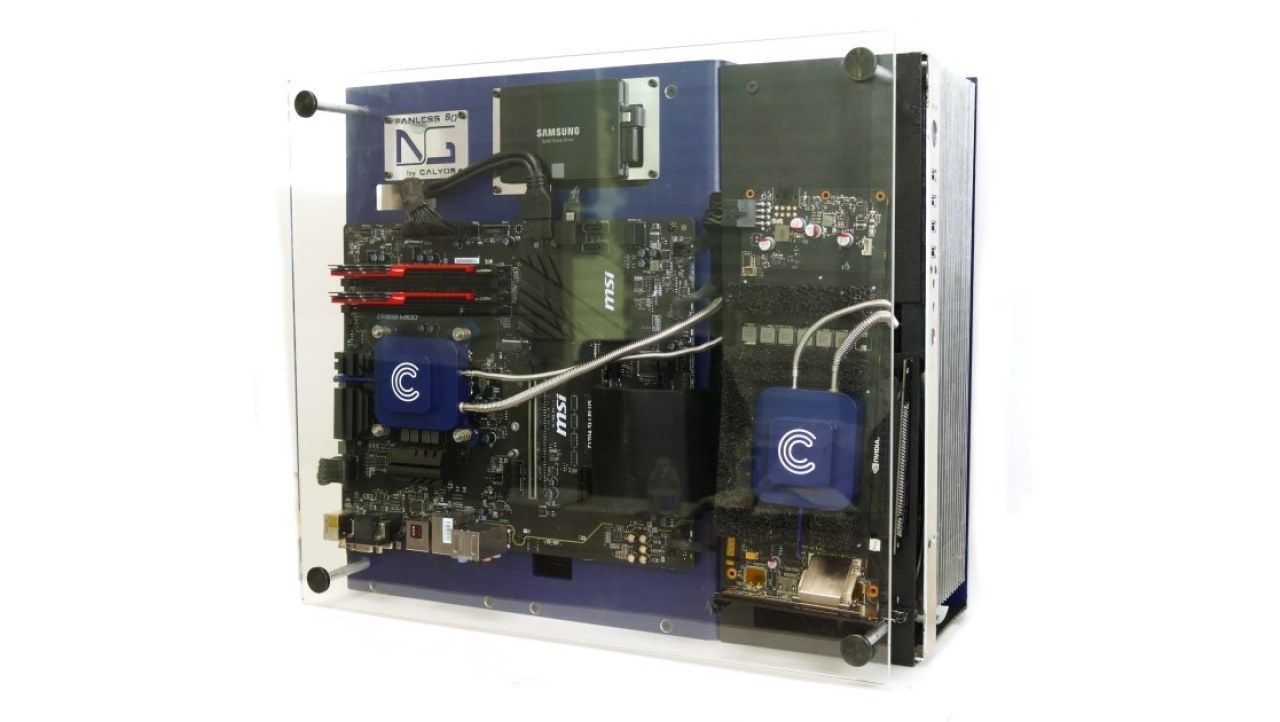 Calyos NSG-S0 100% Silent Fanless Gaming PC Review