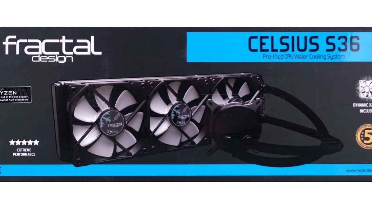 Fractal Design Celsius S36 Liquid CPU Cooler Review