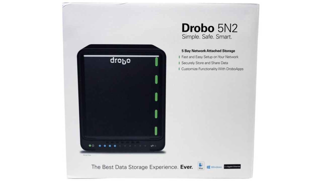 Drobo 5N2 Five-Bay NAS Review