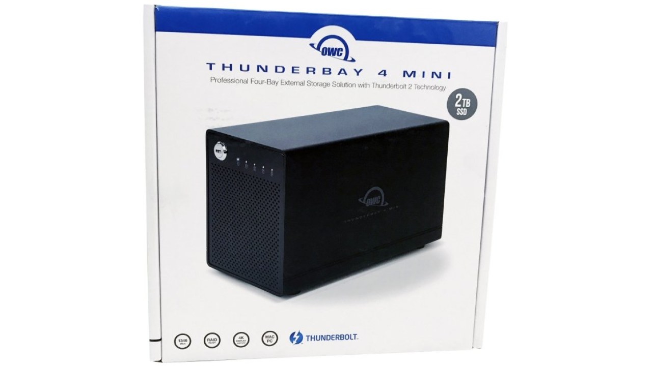 OWC ThunderBay 4 Mini Thunderbolt 2 Review