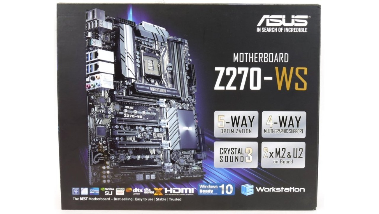 ASUS Z270-WS Motherboard Review