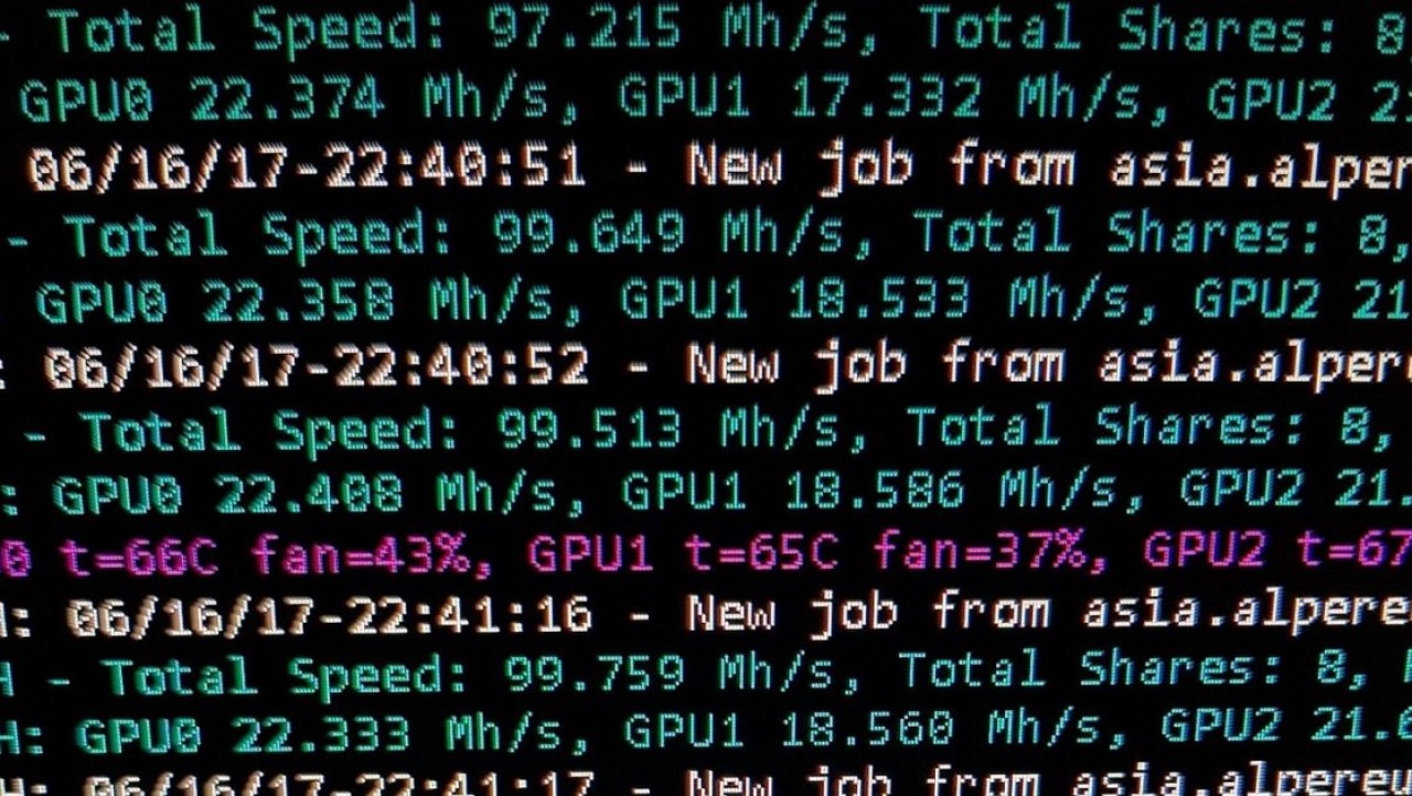 Ethereum mining @ 1GH/s: 40 x GPUs = $5000+ per month
