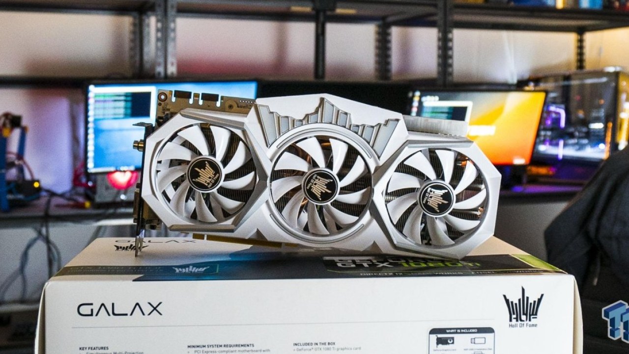 GALAX GeForce GTX 1080 Ti HOF: Performance King with LCD