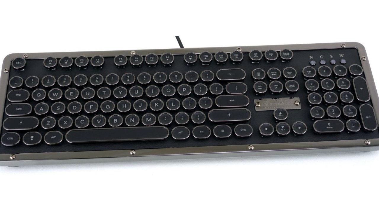 AZIO MK Retro Classic Typewriter Keyboard Preview