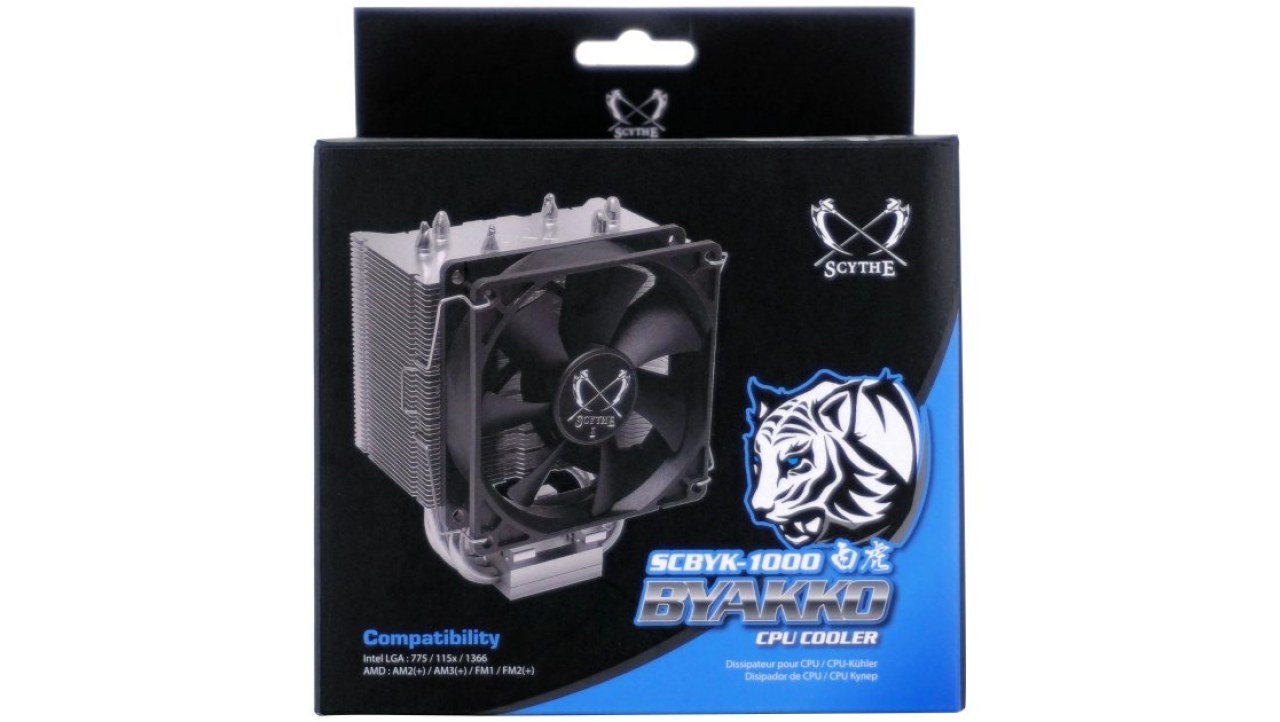 Scythe Byakko SCBYK-1000 CPU Cooler Review