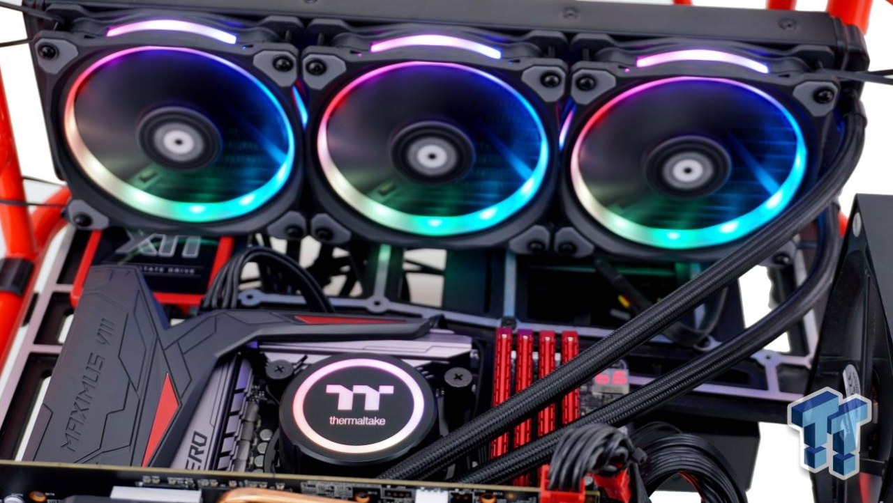 Thermaltake Floe Riing 360 TT Premium CPU Cooler Review