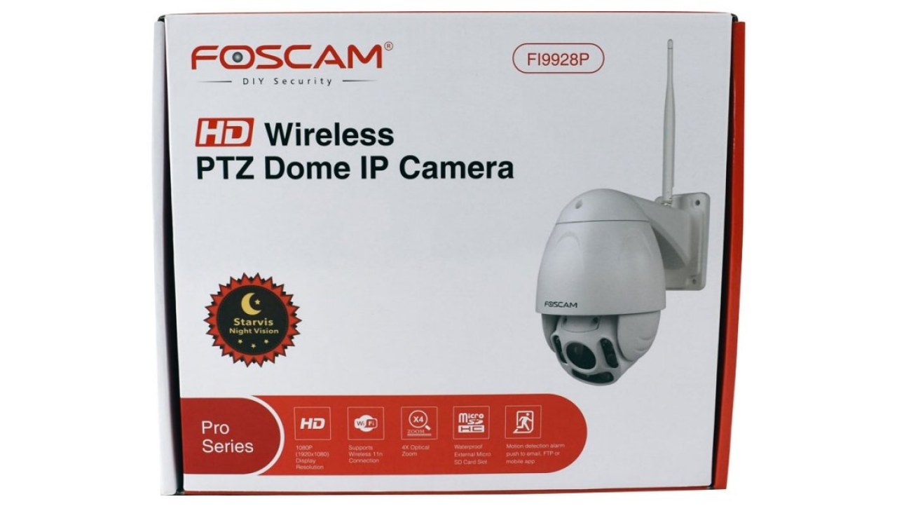 Foscam FI9928P 1080p PTZ Dome Camera Review