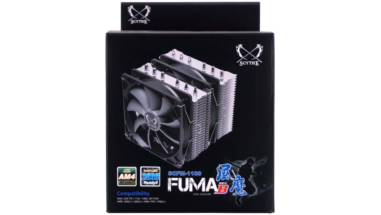 Scythe Fuma Rev.B CPU Cooler Review