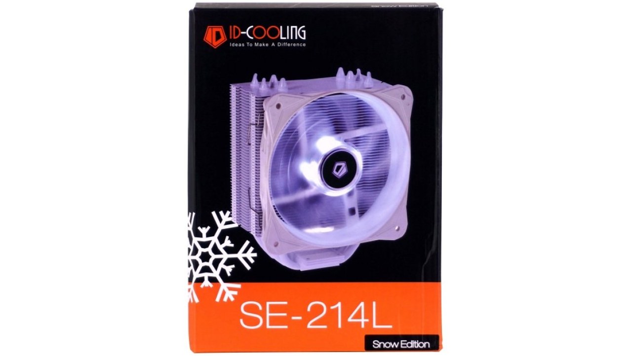 ID Cooling SE-214L Snow Edition CPU Cooler Review