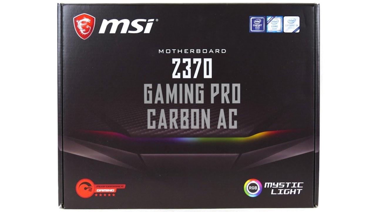 MSI Z370 GAMING PRO CARBON AC Motherboard Review