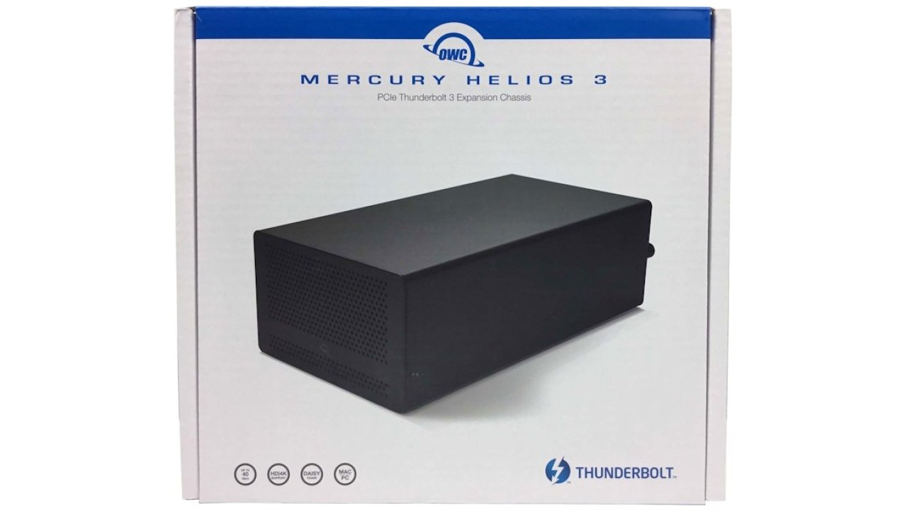 OWC Mercury Helios 3 Thunderbolt 3 Enclosure Review