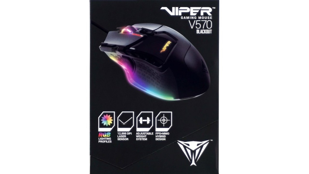 Patriot Viper V570 Blackout Gaming Mouse Review