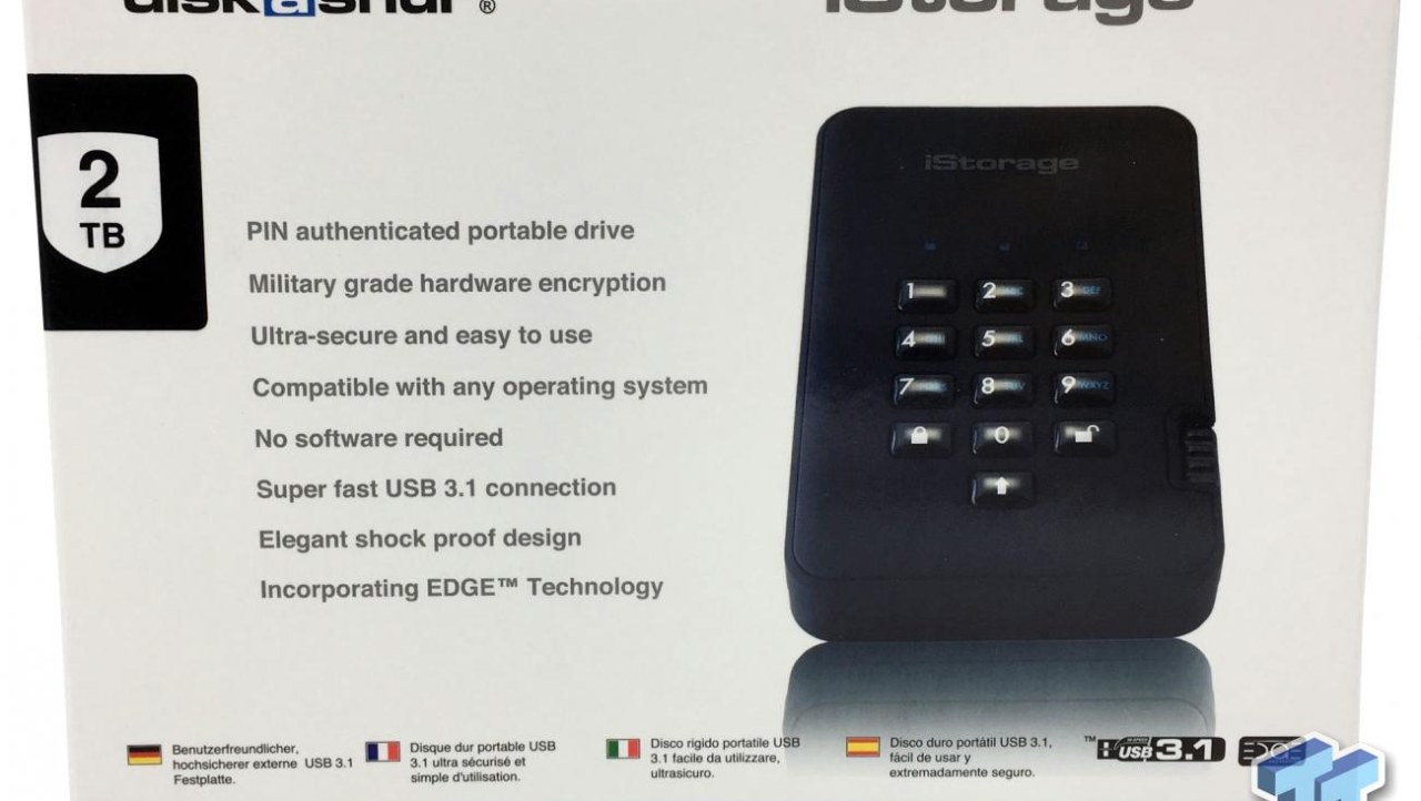 iStorage diskashur2 2TB External HDD Review